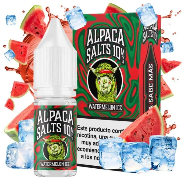 Alpaca Salts Watermelon Ice