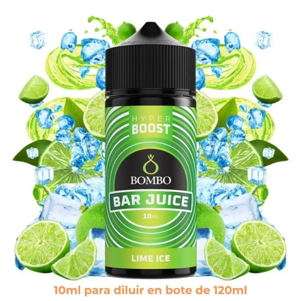 Aroma Bombo Hyper Boost Lime Ice Longfill