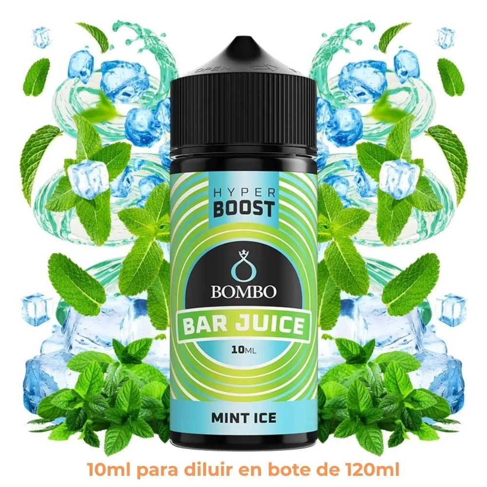 Aroma Bombo Hyper Boost Mint Ice Longfill