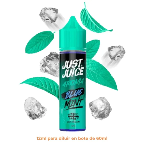 Aroma Just Juice Mint Range Blue Longfill 12ml