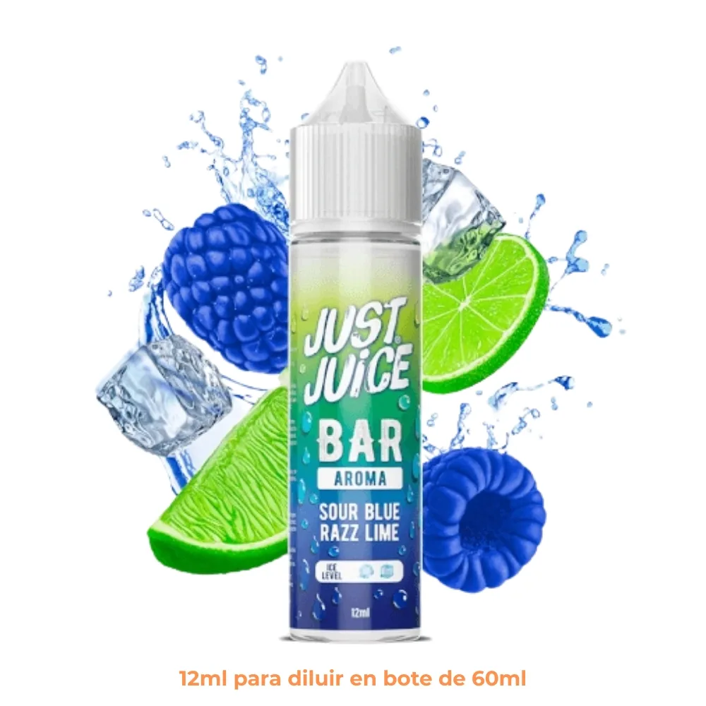 Aroma Just Juice Bar Blue Sour Razz Lime Longfill 12ml
