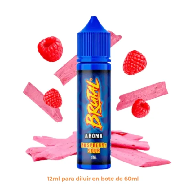 Aroma Just Juice Brutal Raspberry Sour Longfill 12ml