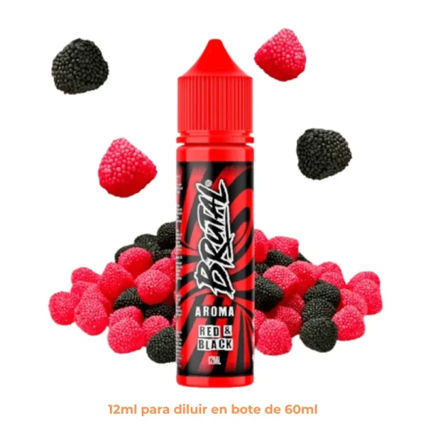 Aroma Just Juice Brutal Red And Black Longfill 12ml