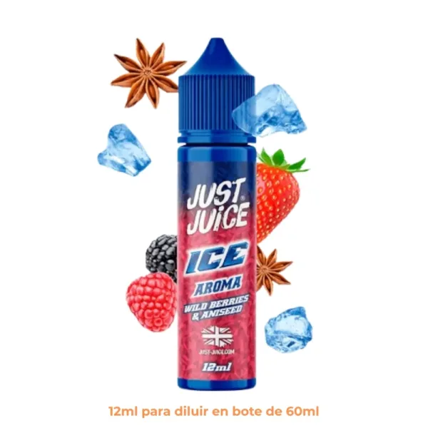 Aroma Just Juice Wild Berries Aniseed Longfill 12ml