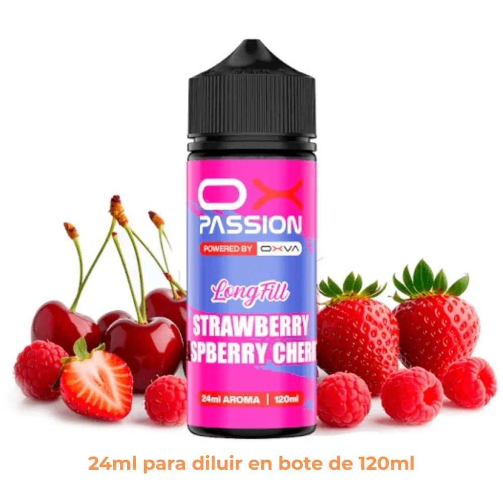 Aroma Oxva Ox Passion Strawberry Raspberry Cherry 24ml