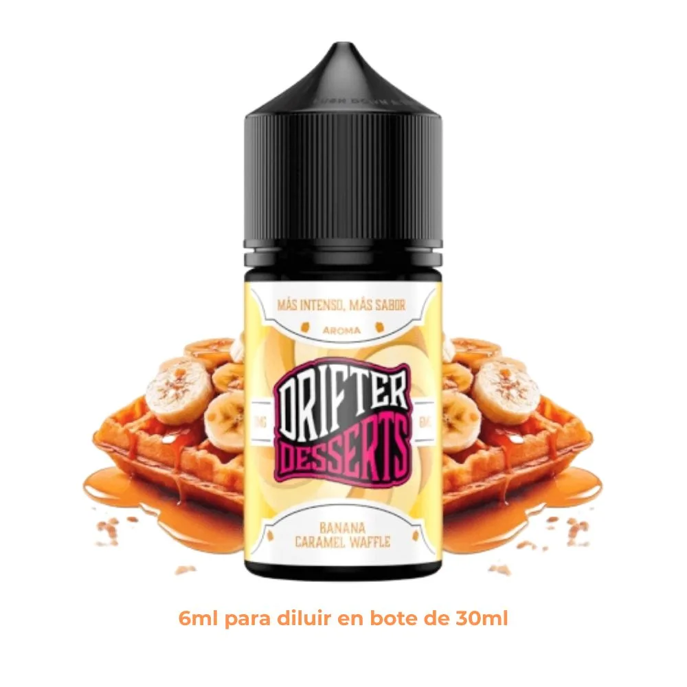 Aroma Drifter Desserts Banana Caramel Waffle 6ml